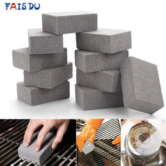 FAIS DU BBQ Grill Cleaning Brick Block Grill Stone Racks Stains Grease Cleaner BBQ Tools For Kitchen Gadgets Cleaning Brush