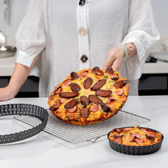 5/8/9inch Perforated Cake/PIZZA Pan Non-Stick